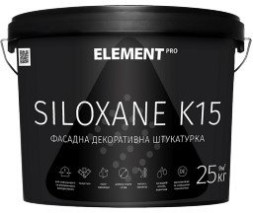 ELEMENT PRO Siloxane К15 декоративная штукатурка 25 кг