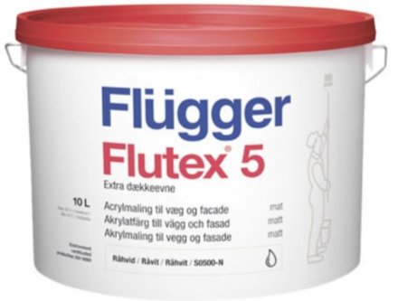 Flugger Flutex 5 латексная акриловая краска 10л