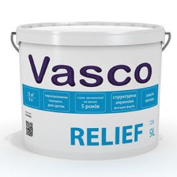 Vasco RELIEF структурная краска 9л