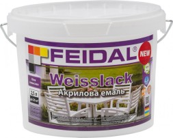 FEIDAL Weisslack акриловая эмаль 2,5 л